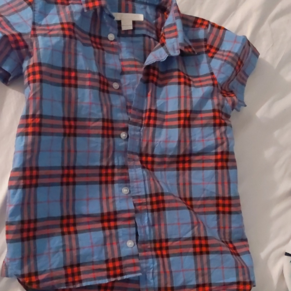 Burberry boys shirt size 6